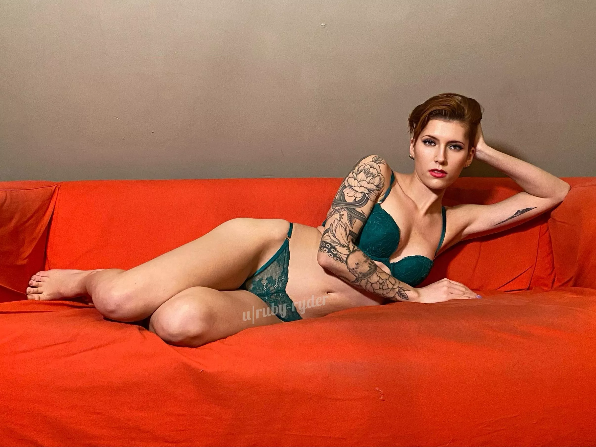 Lounging  posted by ruby-ryder