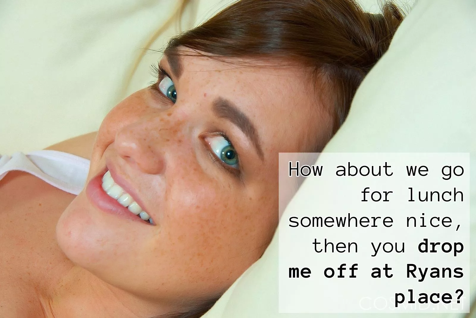 Lunch first, then round to his place? posted by ojlat