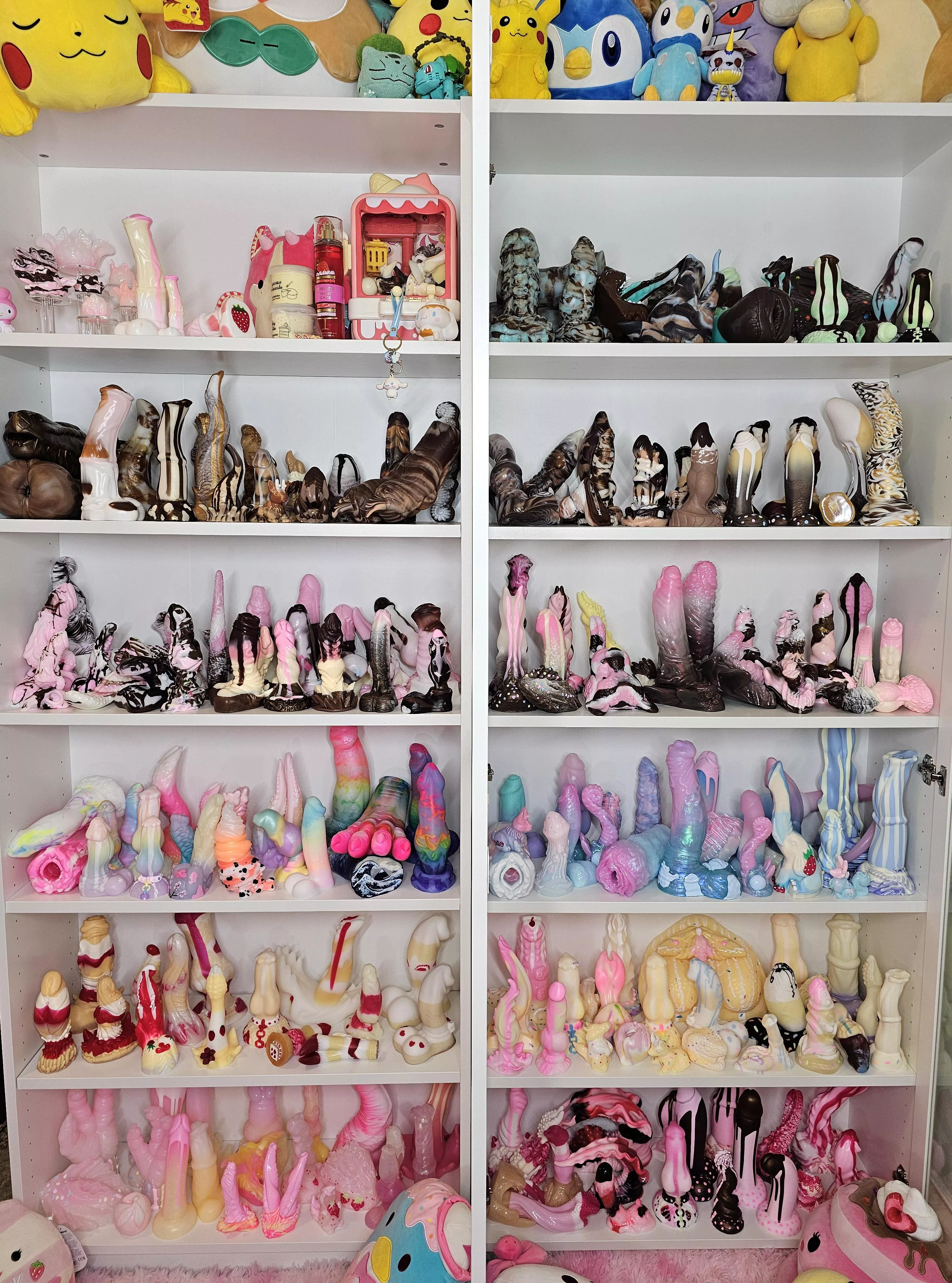 My toys and their display ❤️ posted by BattyBombshell