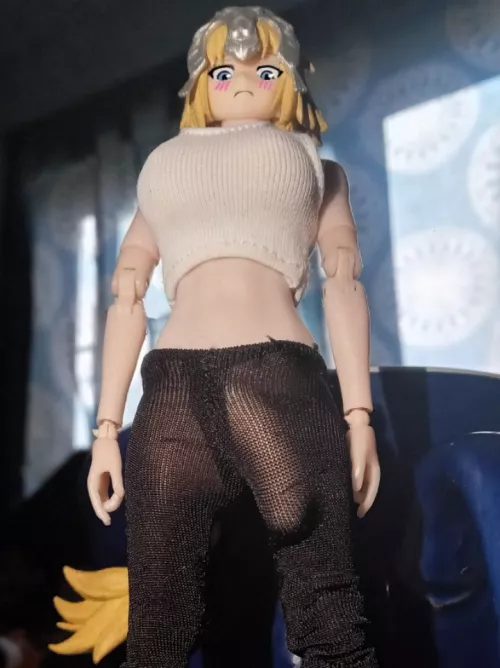 She is hiding something (oc) by DoubleG-34