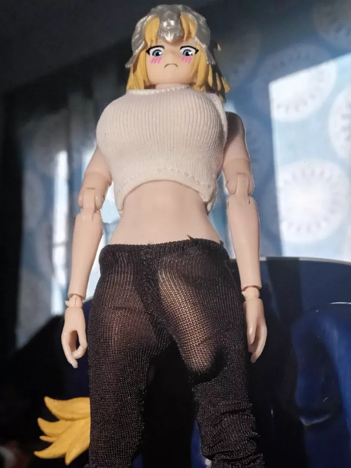 She is hiding something (oc) posted by DoubleG-34