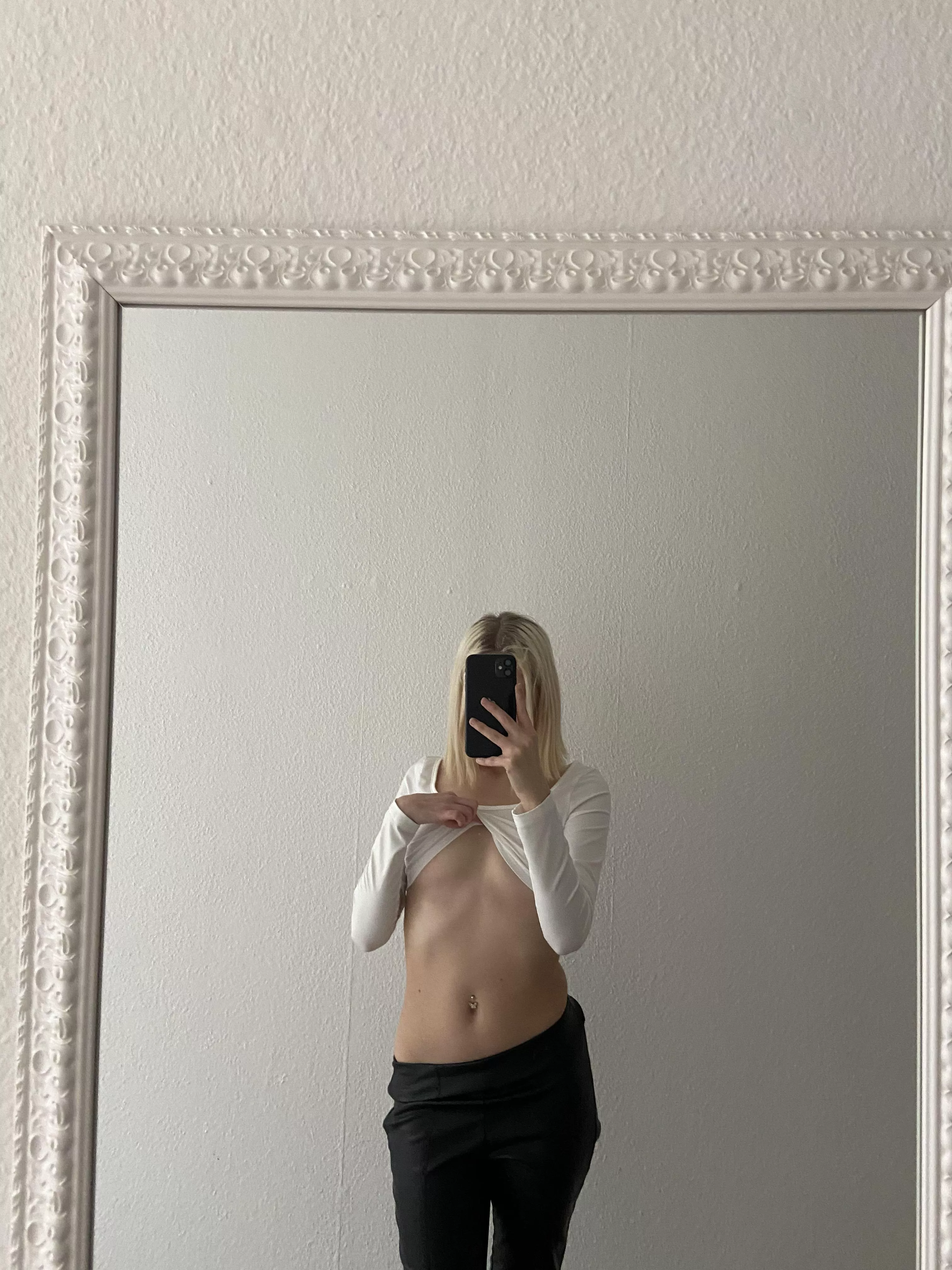 what would you do if I am standing in front of you like this posted by minamand