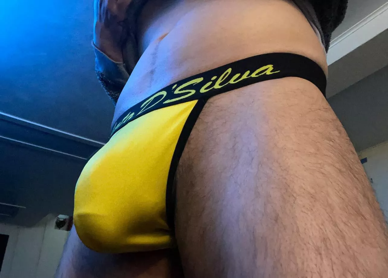 yellow thong by Roberto Dsilva posted by blazed650