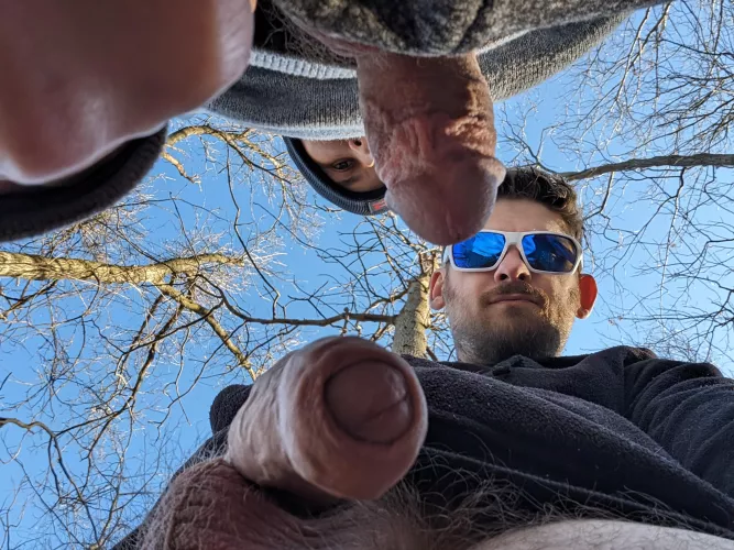 You look funny down there without our cocks in your mouth by Parking-Bit1665