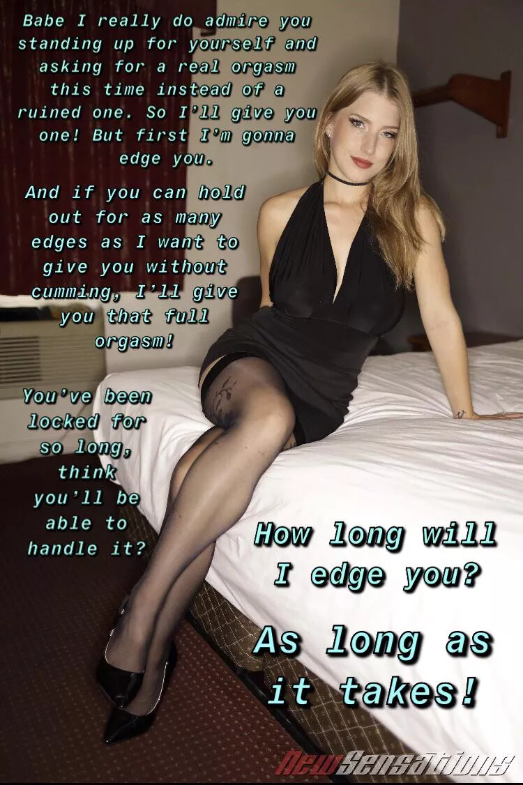 You’re not really gonna get that full orgasm posted by lightfuseandrun