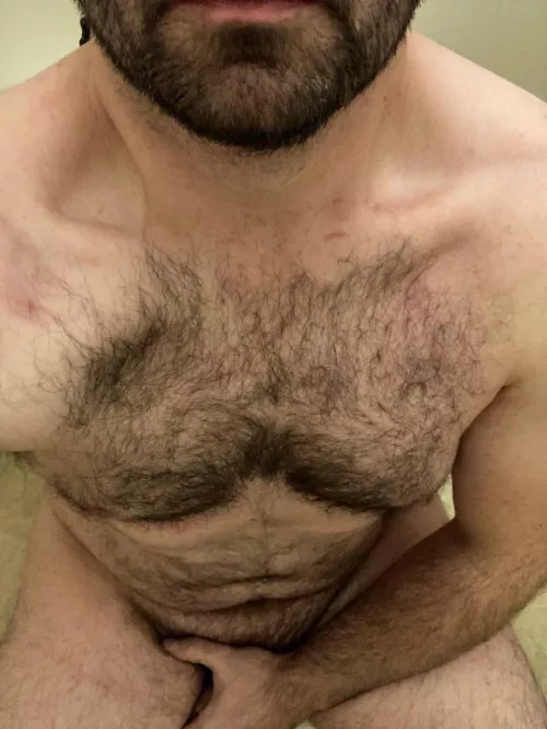 (36) Anyone like a dad with a hairy chest and beard? by DFWCowboy88
