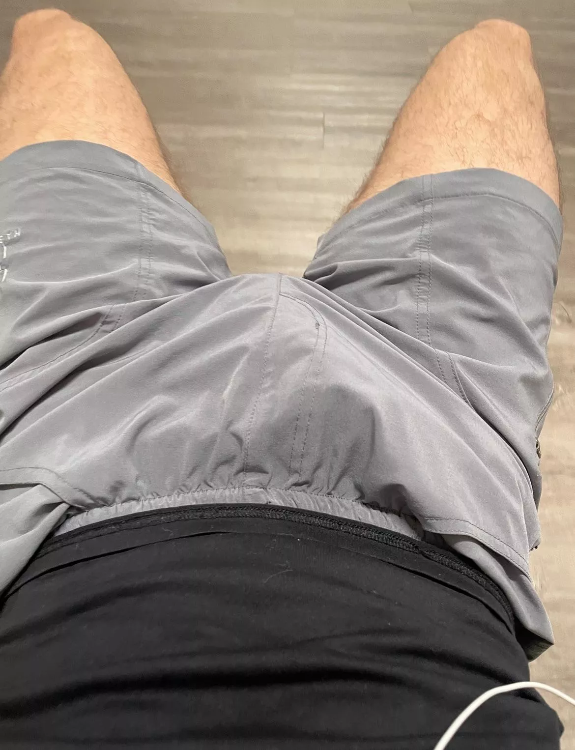 A semi while stretching. They probably noticed 😬 posted by Nsfwidk28