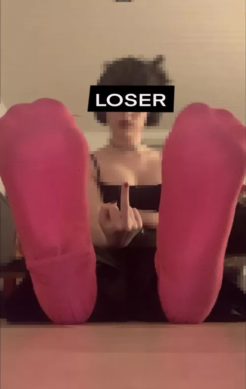 Always beneath me, loser;)  by curly_mistress