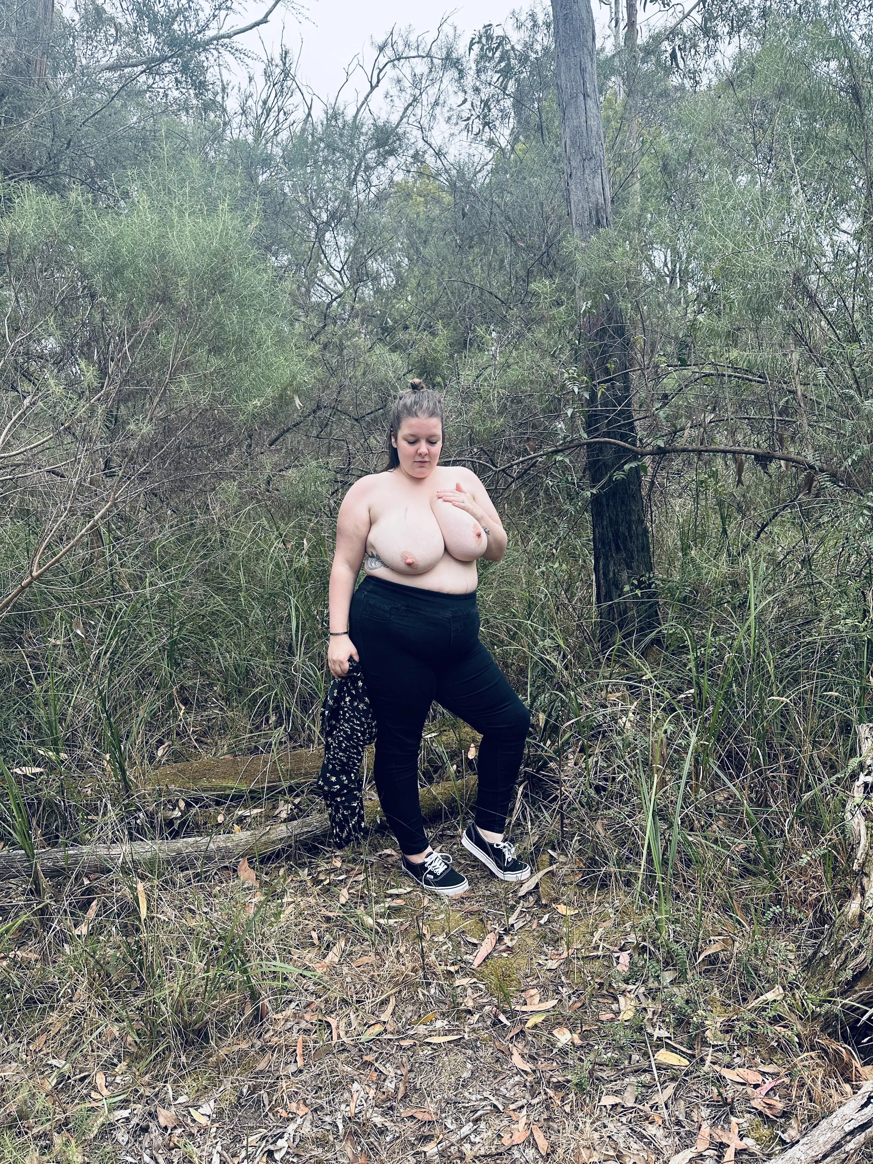 Bushwalks with me are always a fun time 😉 posted by Full-Brooke