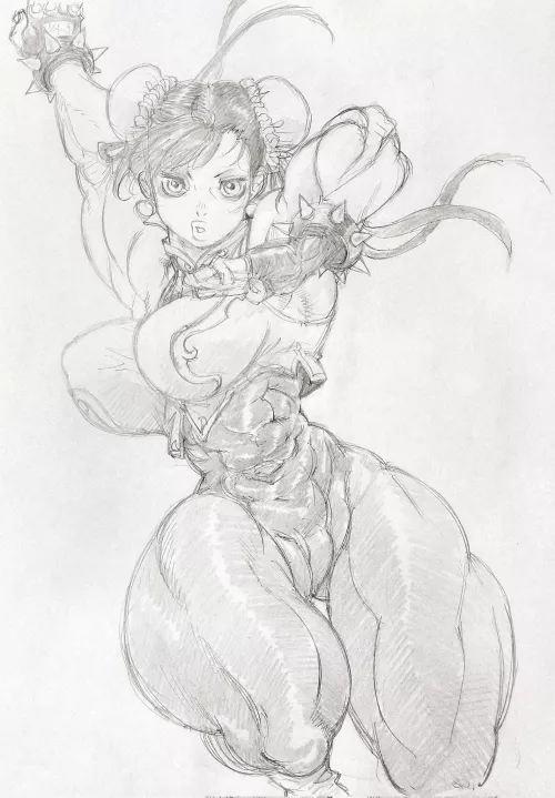 Chun-Li [@tanumakio] by TheTMoneyMan