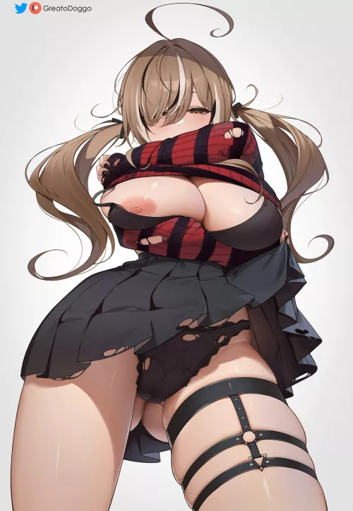 Emo mumei [Hololive] by marxsander2016