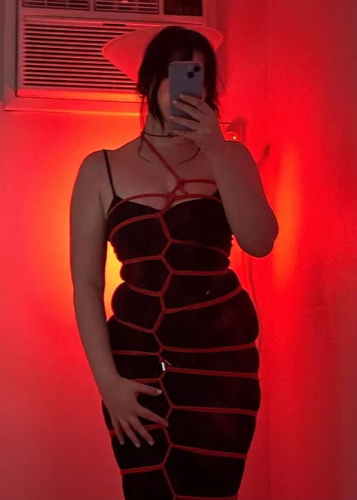 first post here! been practicing self ties.  by janiearlert