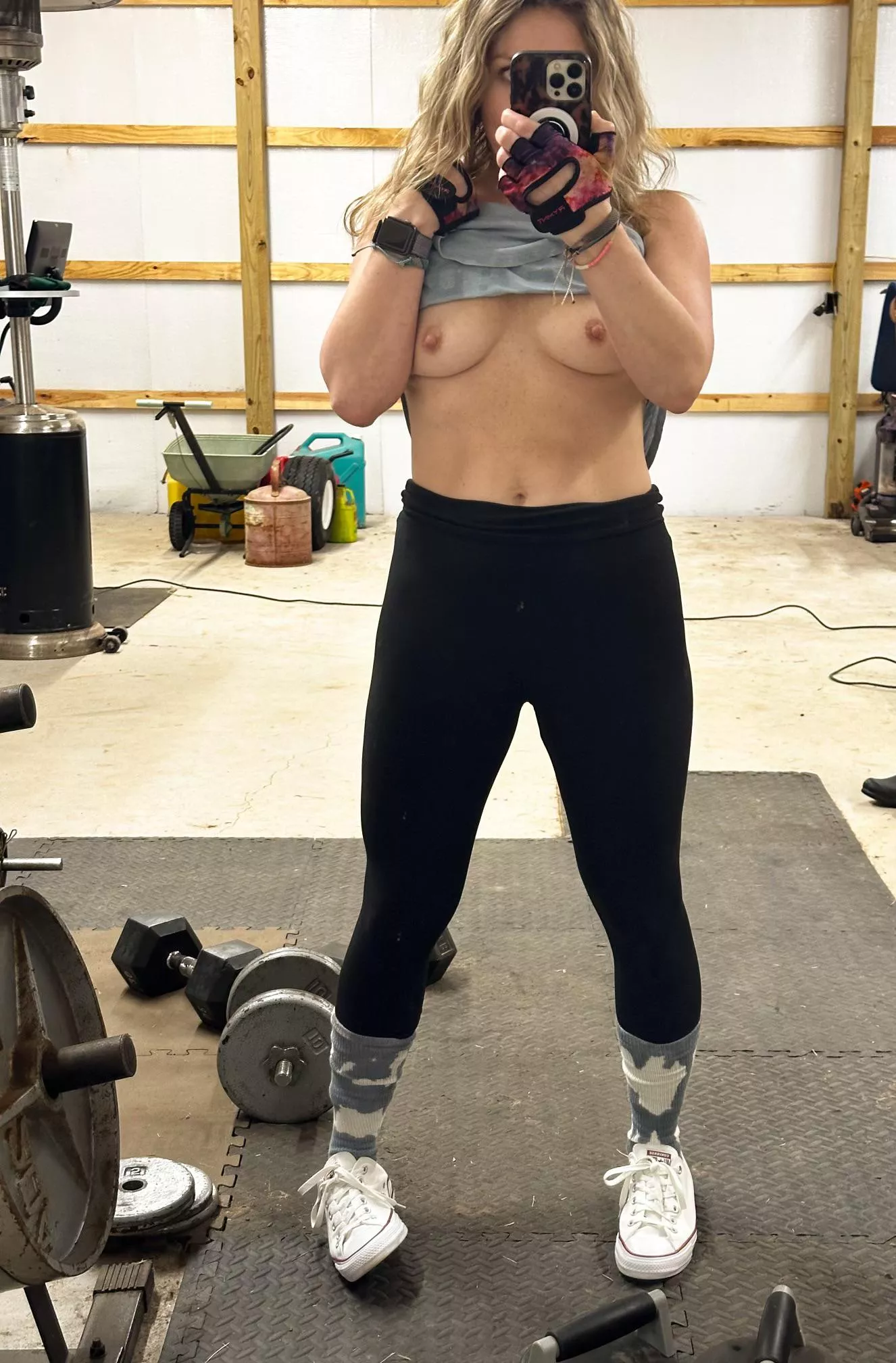 Fridays workouts tend to get naughty ;) [F] posted by NuclearGirl79