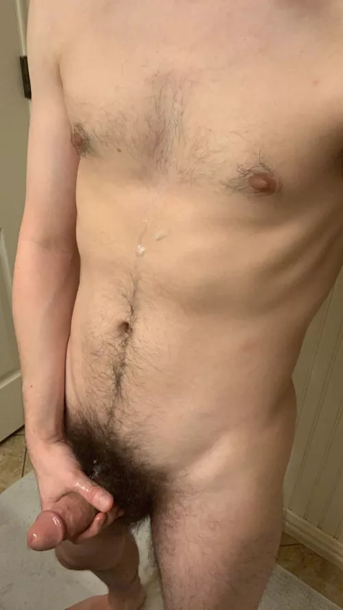 Got a little cum in my bush by Ok_Suggestion_3510