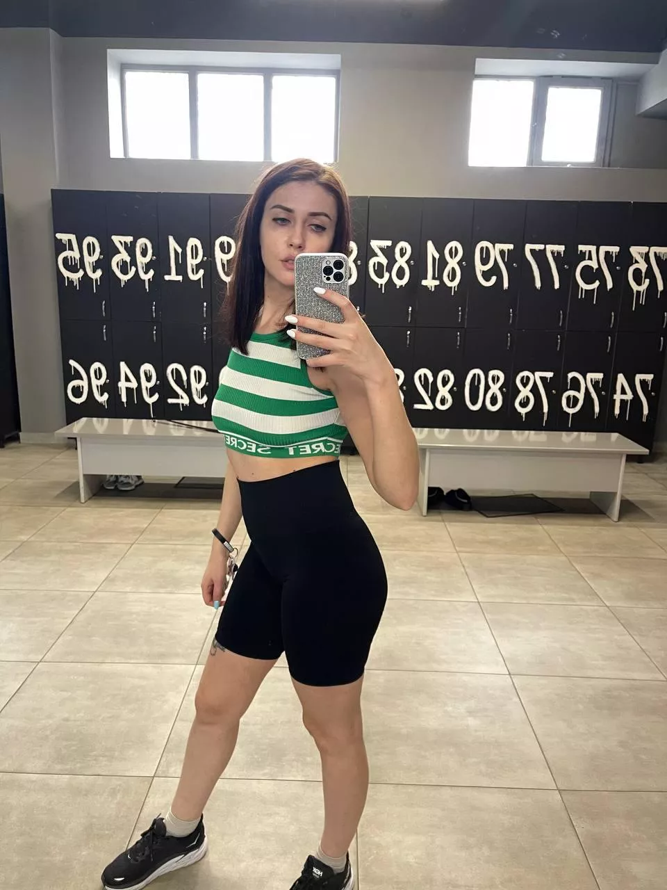 I chose to do the workout now when it was supposed to be tomorrow and am now full of energy🥰 posted by megan_vikkk