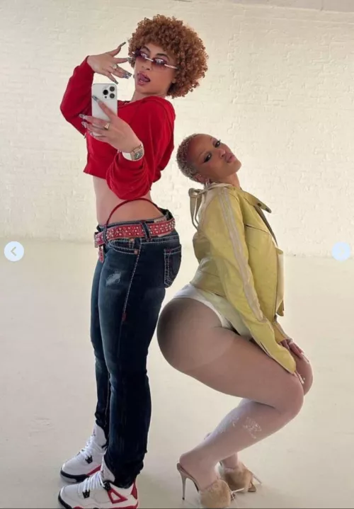 Ice Spice and Doja Cat by ThatCalligrapher4554