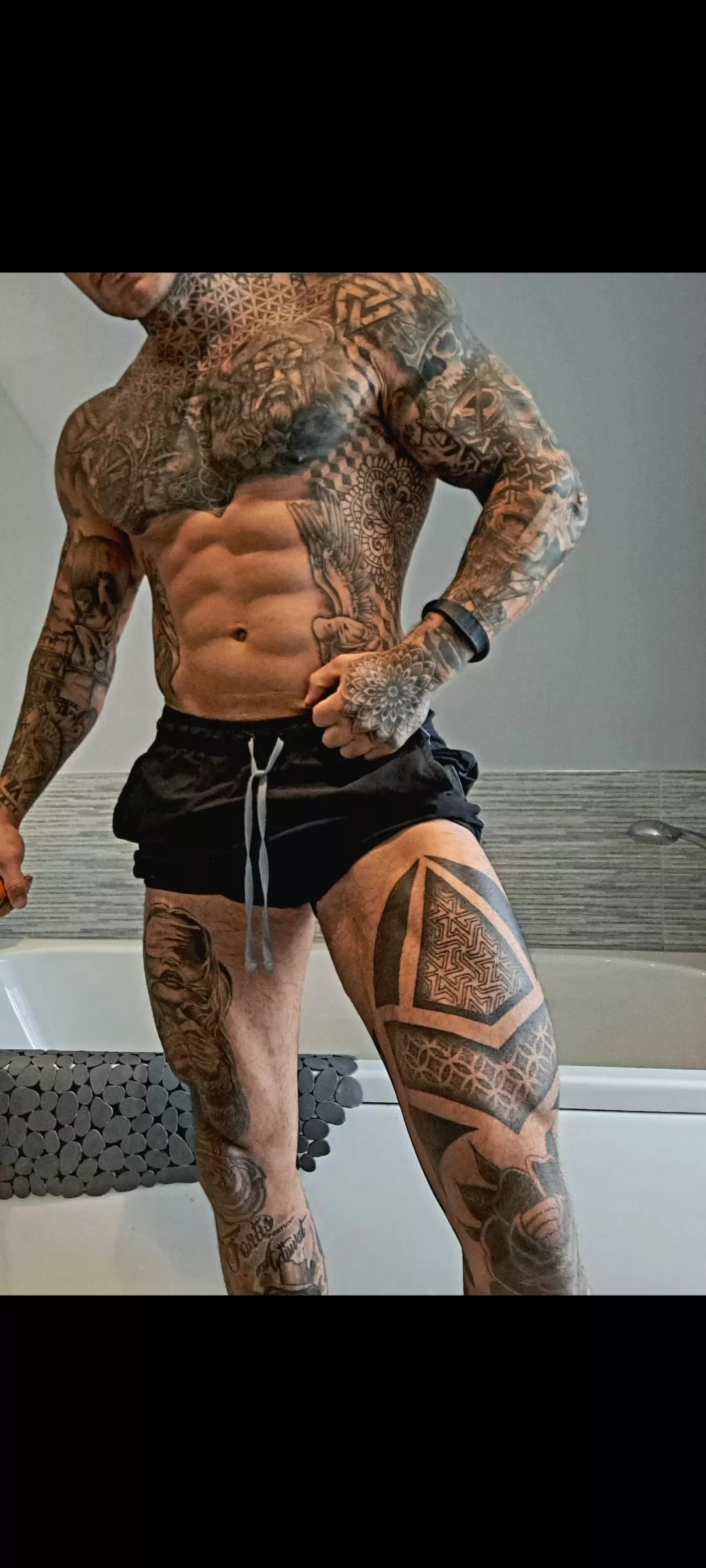 Just a tattooed gym bro ;) posted by bahamianDowel769