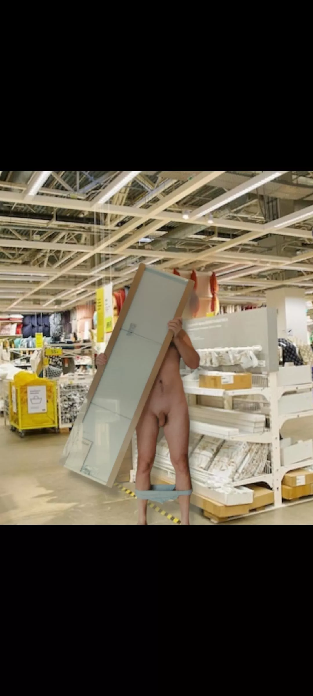 m20, did it again, nude at IKEA  posted by Acrobatic-Bobcat5623