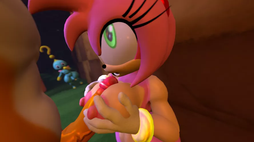 More amy and tails (by me) by carkoman