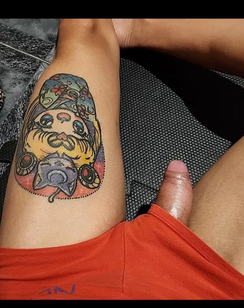 my cock gets hard and comes out of my panties. L!nk OF on  comments by julieta29