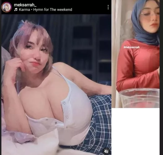 My favourite bimbo meksarrah. She has a habit of deleting all old images and socials and doesnt take very good pics tho. by TilYouPop