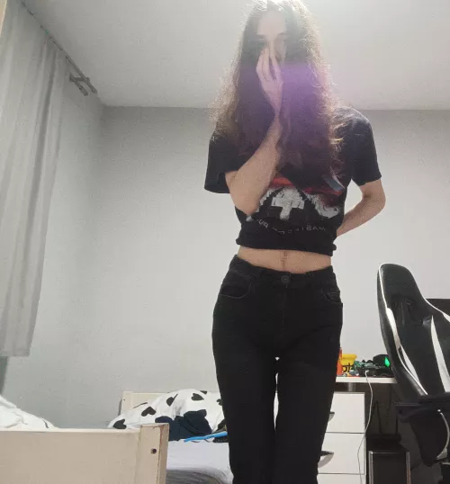 My firts time ever posting a picture of myself :3 by closetedtrans101