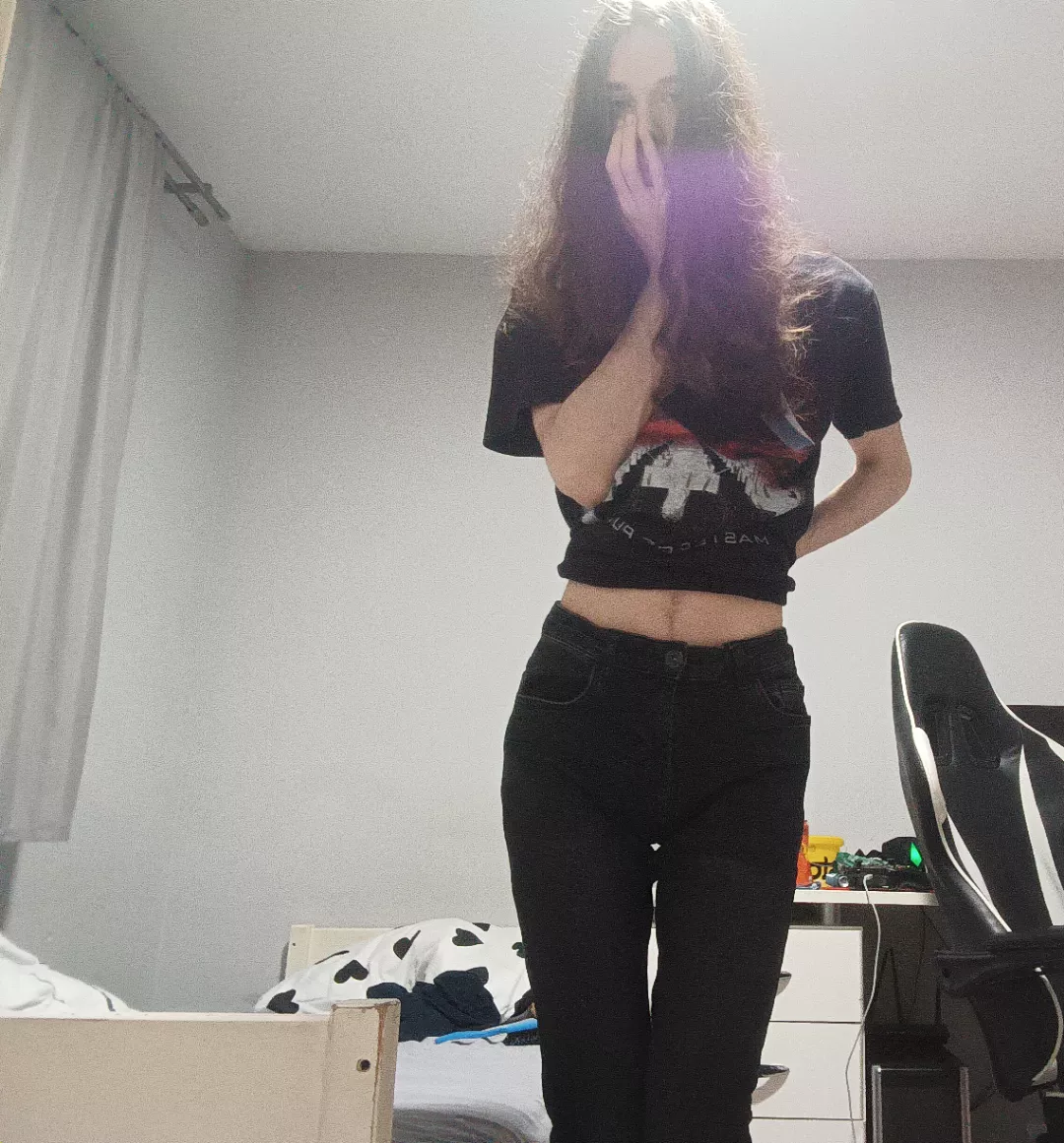 My firts time ever posting a picture of myself :3 posted by closetedtrans101