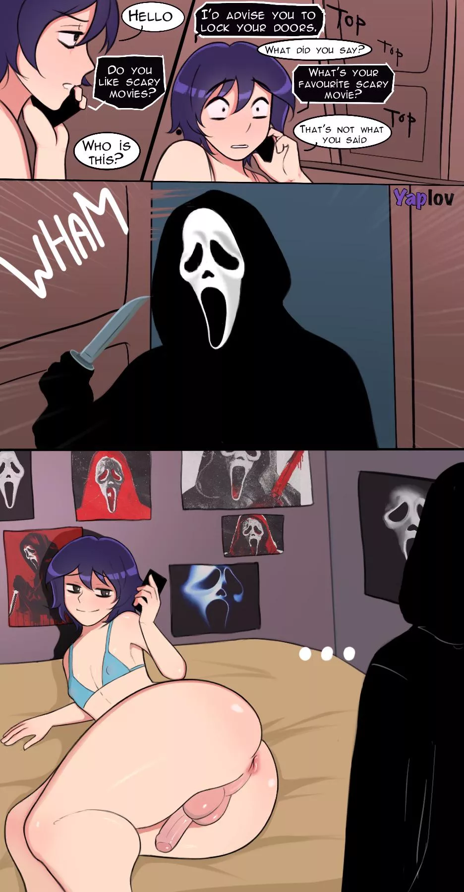 Scream fan 1/? [by Yaplov on twitter] posted by yaplov