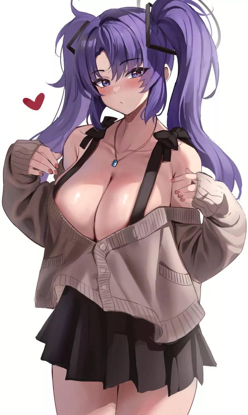 Sexy and cute angel waifu posted by reversedturnover