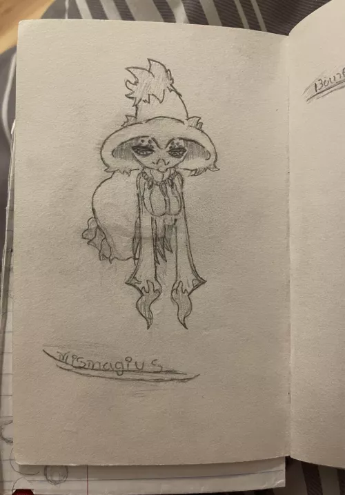 Some of my favorite monster poke girl designs coming up. First Mismagius. by EarSouthern9850