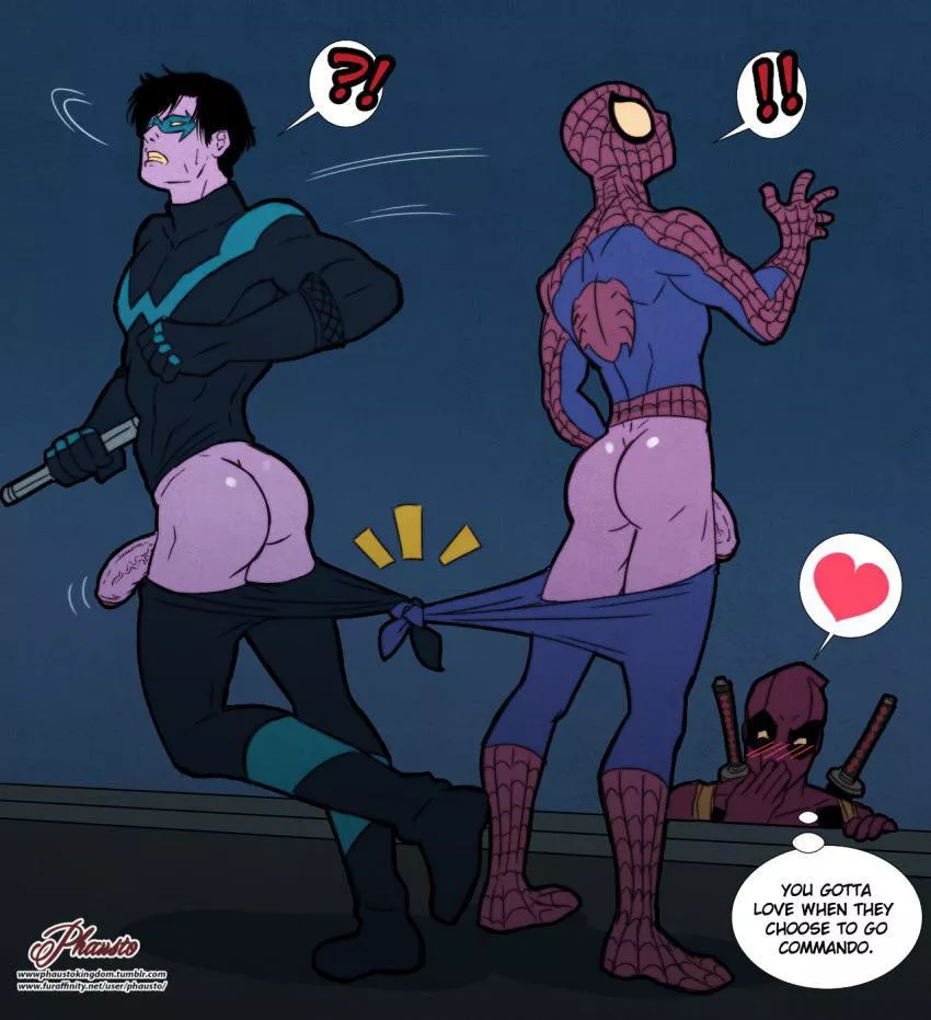 Spider-Man Nightwing together forever posted by MilesMoralesHusband