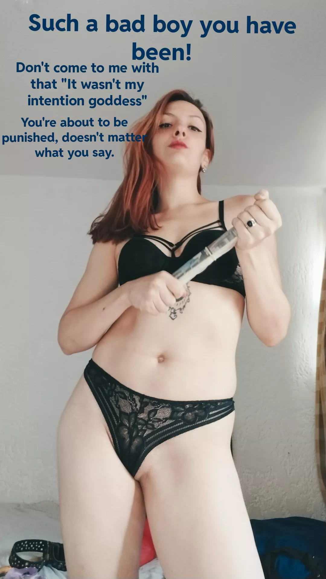 There's nothing you can do but putting yourself in service position  posted by MadyMari