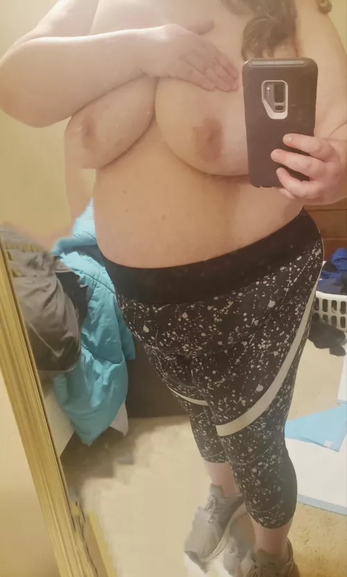 Thinking about working out topless from now on 😉 by Usual_Election6444