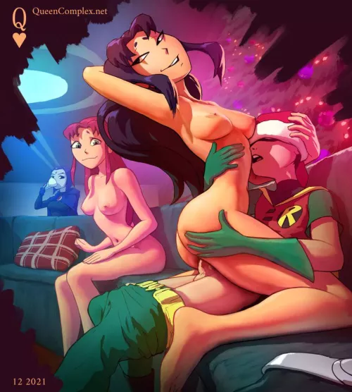 Titans fun. (QueenComplex) [dc comics] by karaloveskate
