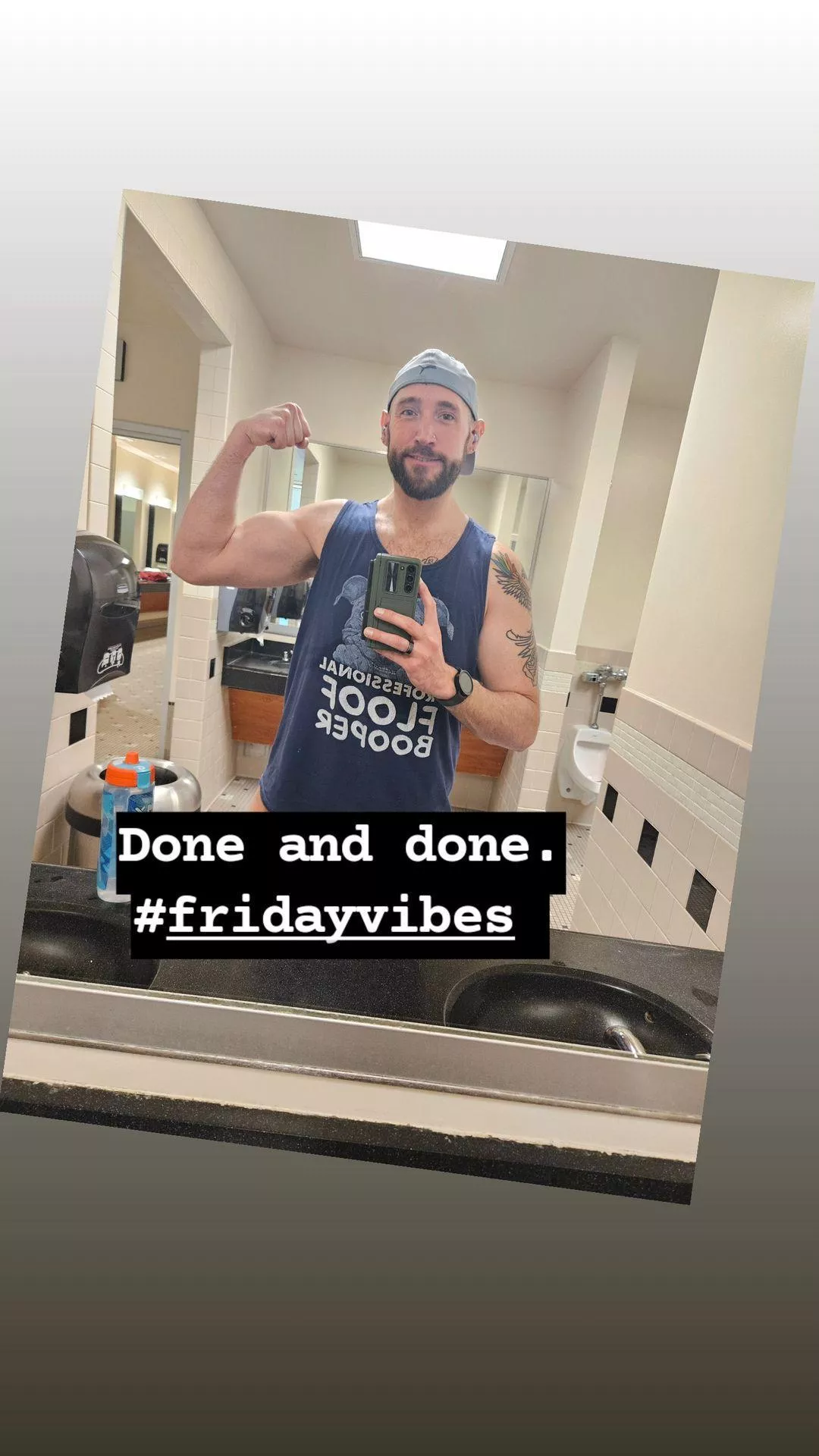 Wasnt feeling it today but managed a run and lift. Happy Friday!  posted by Ok-Property-2949