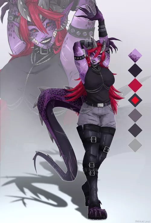 Xeni just got a new monstrous redesign by MorryaArt