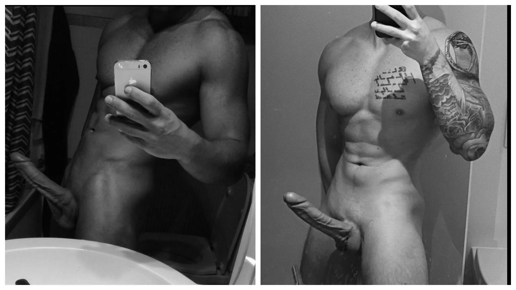 10 years apart and a lot of tattoos posted by Ok_Load272