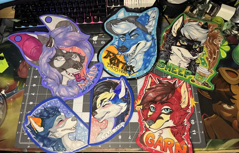 Badges! (art by me) by ParticularUsual8916
