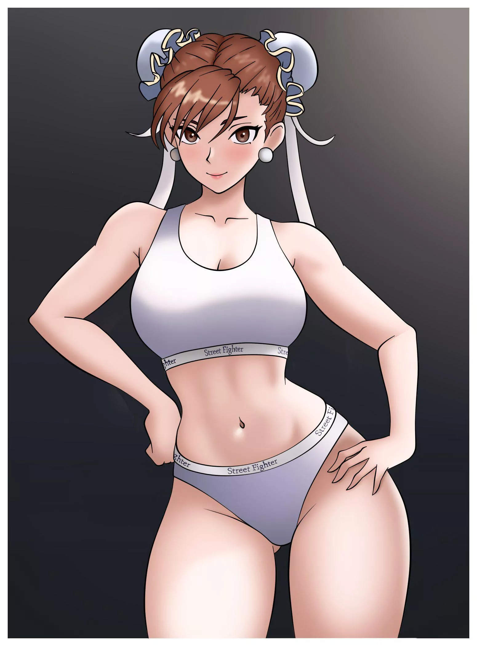 Chun-Li in her underwear posted by LafterMastr