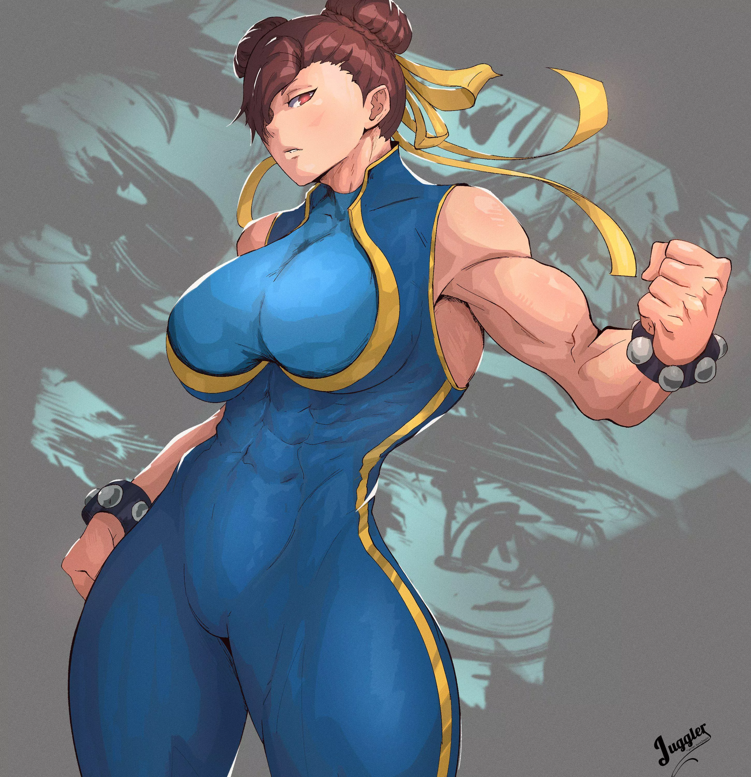 Chun-li [@Sun_Juggler] posted by TheTMoneyMan