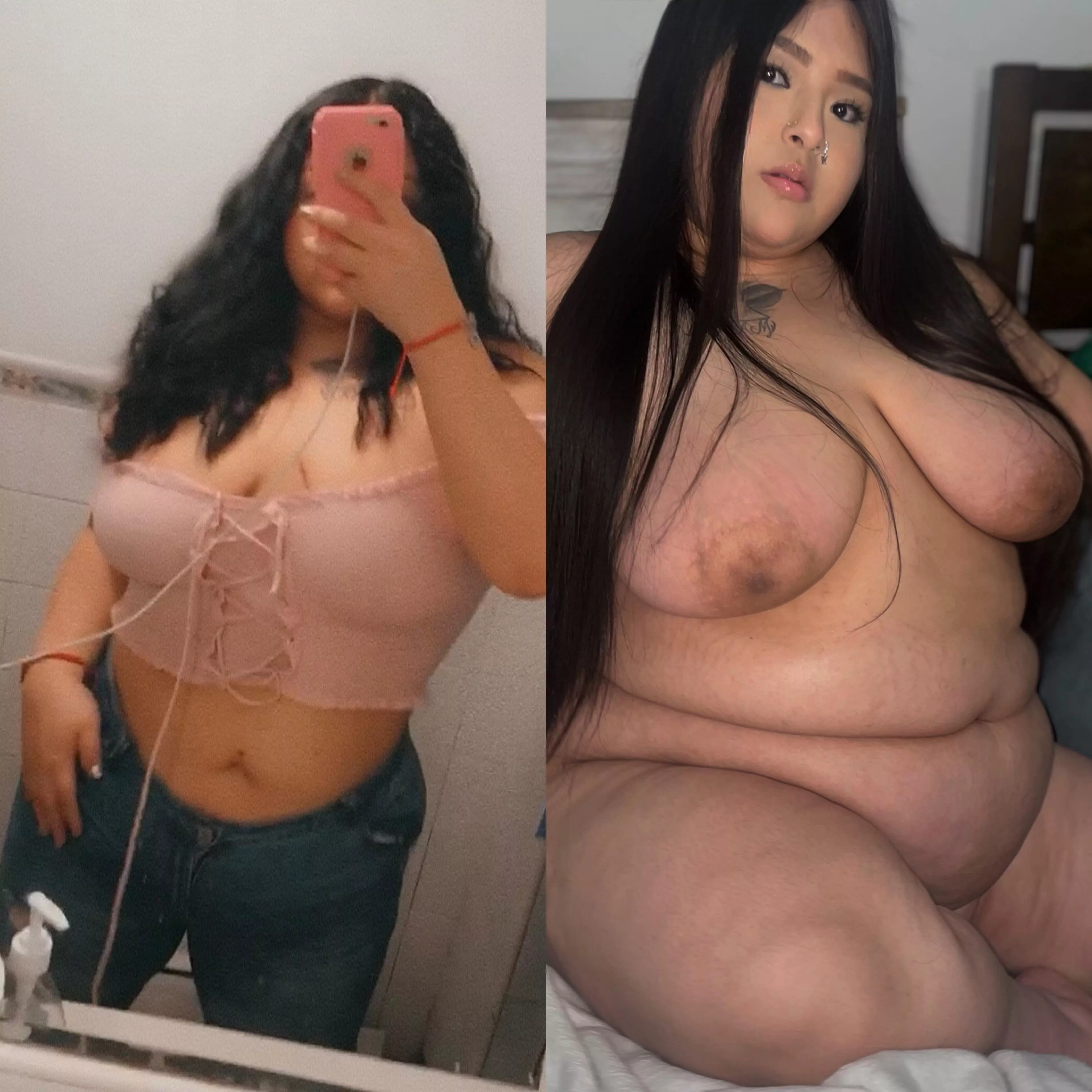 Crazy what 5 years can do 🥵 posted by Alexandrafromnyc