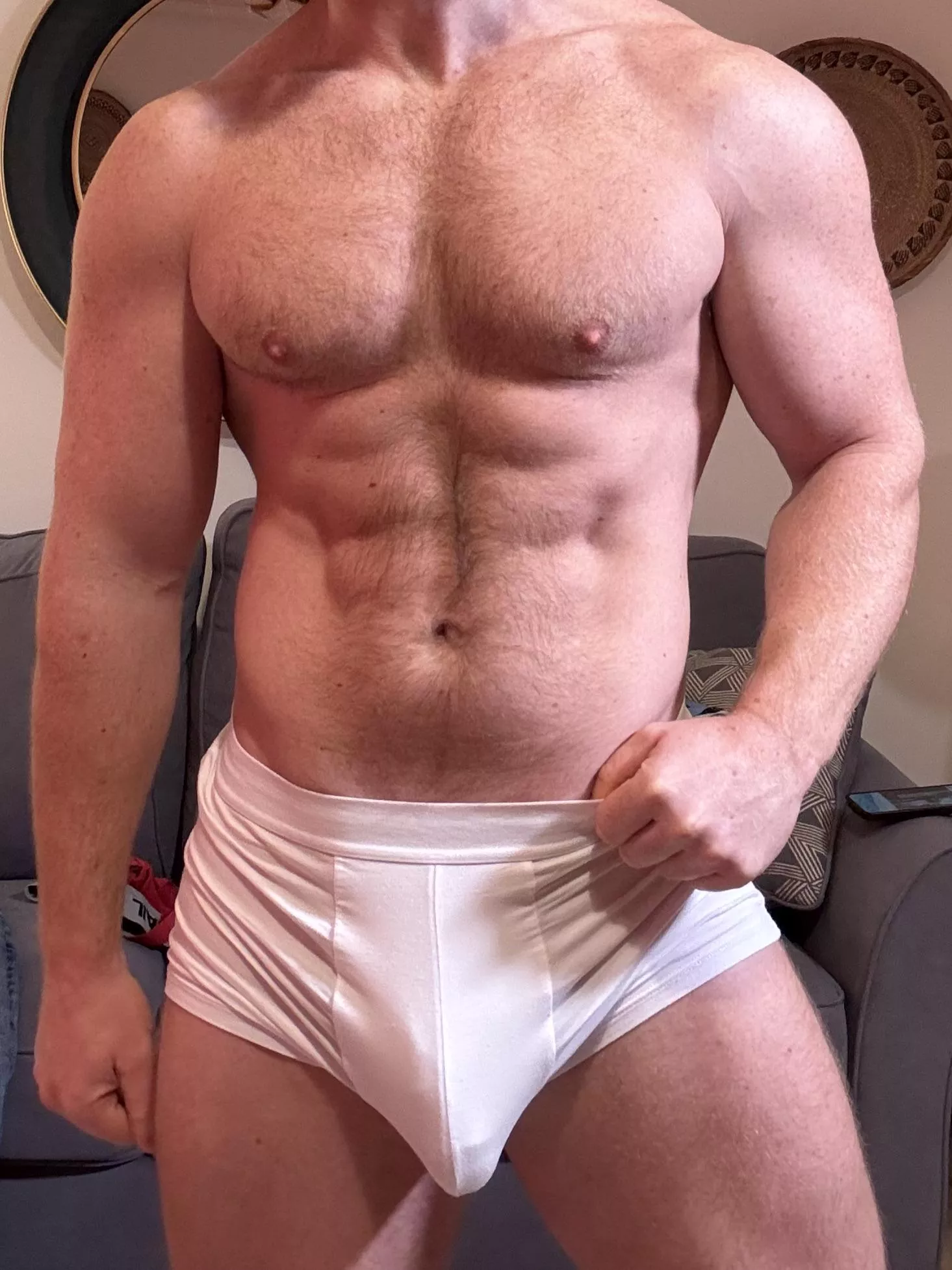 Describe my bulge in one word? posted by Bearded_alpha1