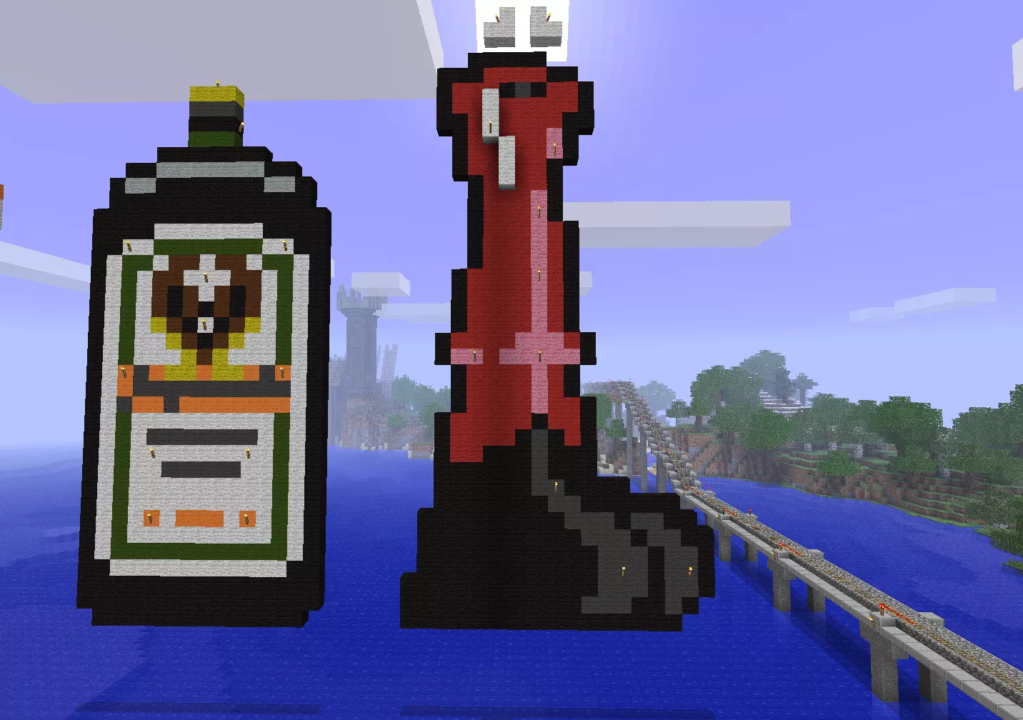 Do I have too much time on my hands? Yes... Was it fun making pixel art of one of my favorite? Also yes! posted by KnotsThotsAndBots