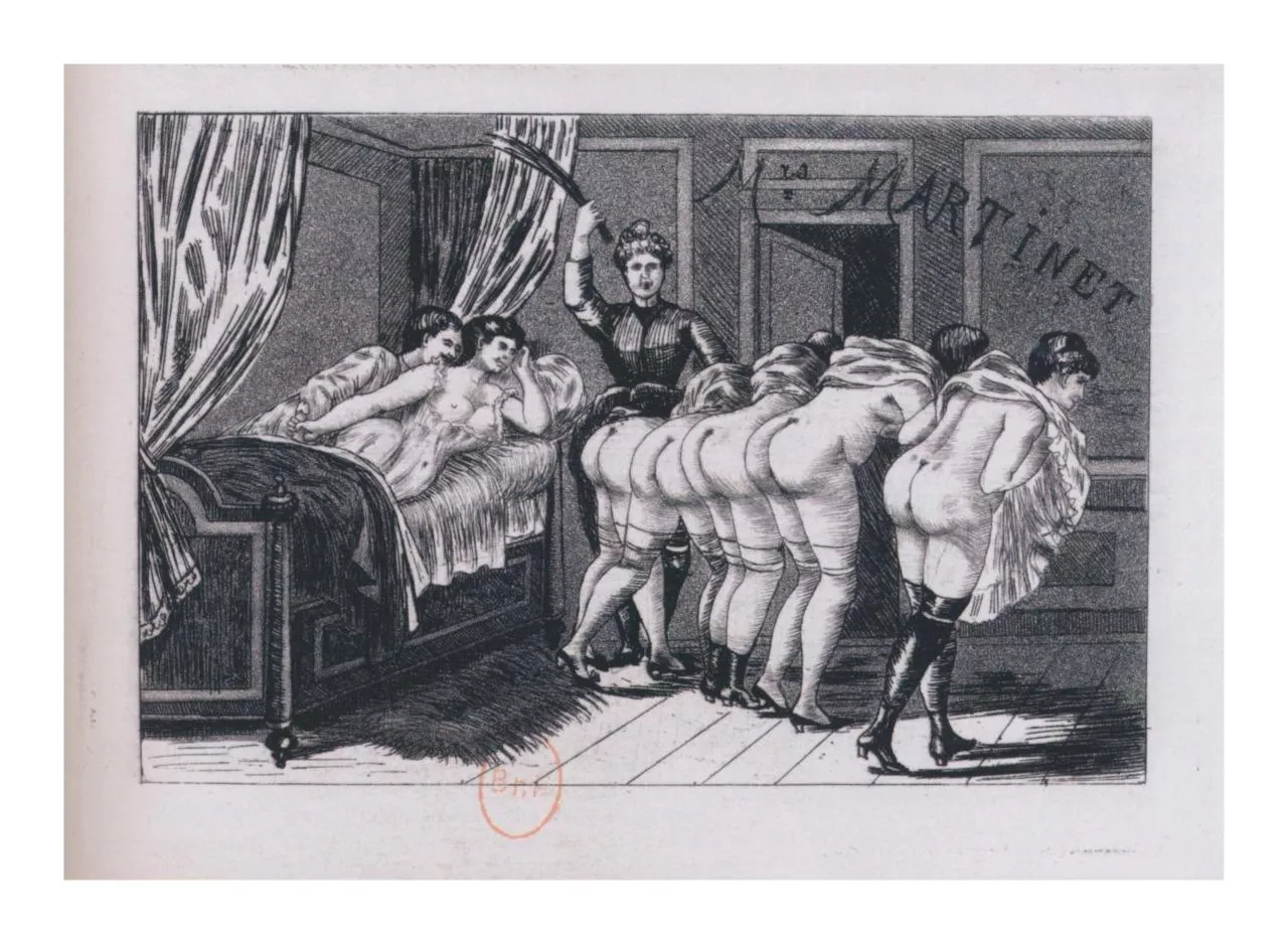 French postcard...spanking posted by Mundane-Employer-719