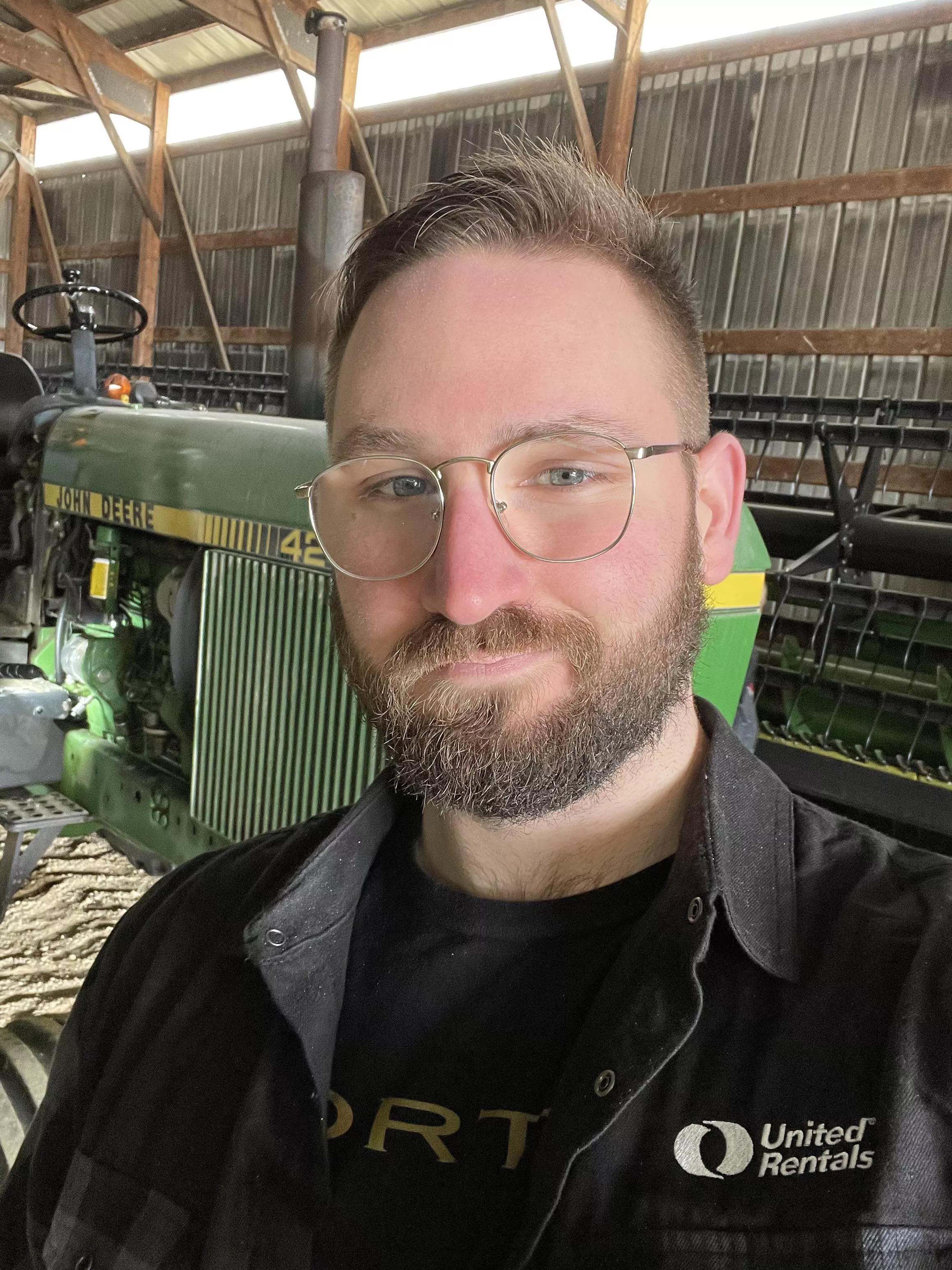 Helping at grandparent’s farm today  posted by SpikeTac2233