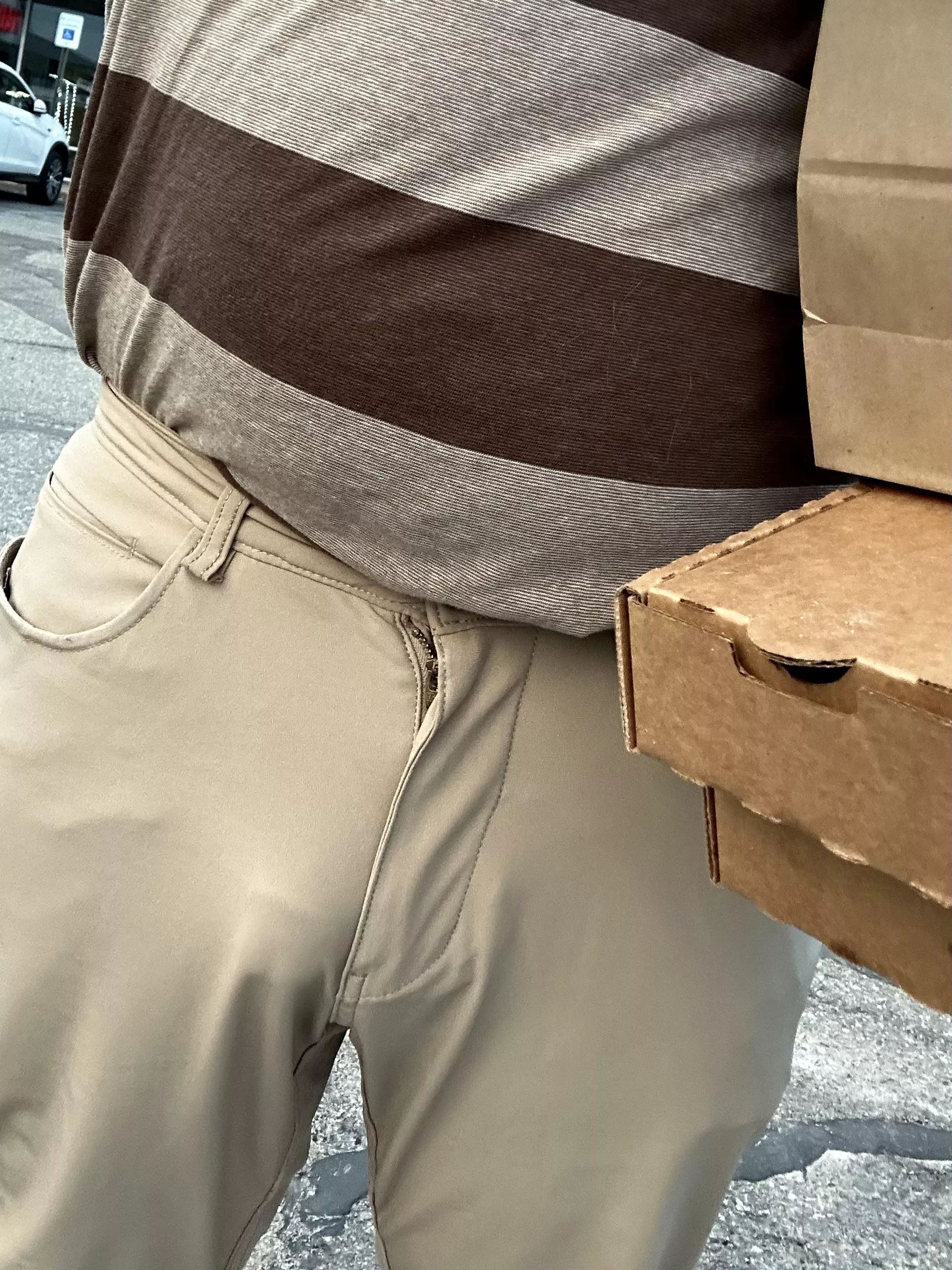 If I show up as your GrubHub driver. How big is the tip? posted by W8tedDown