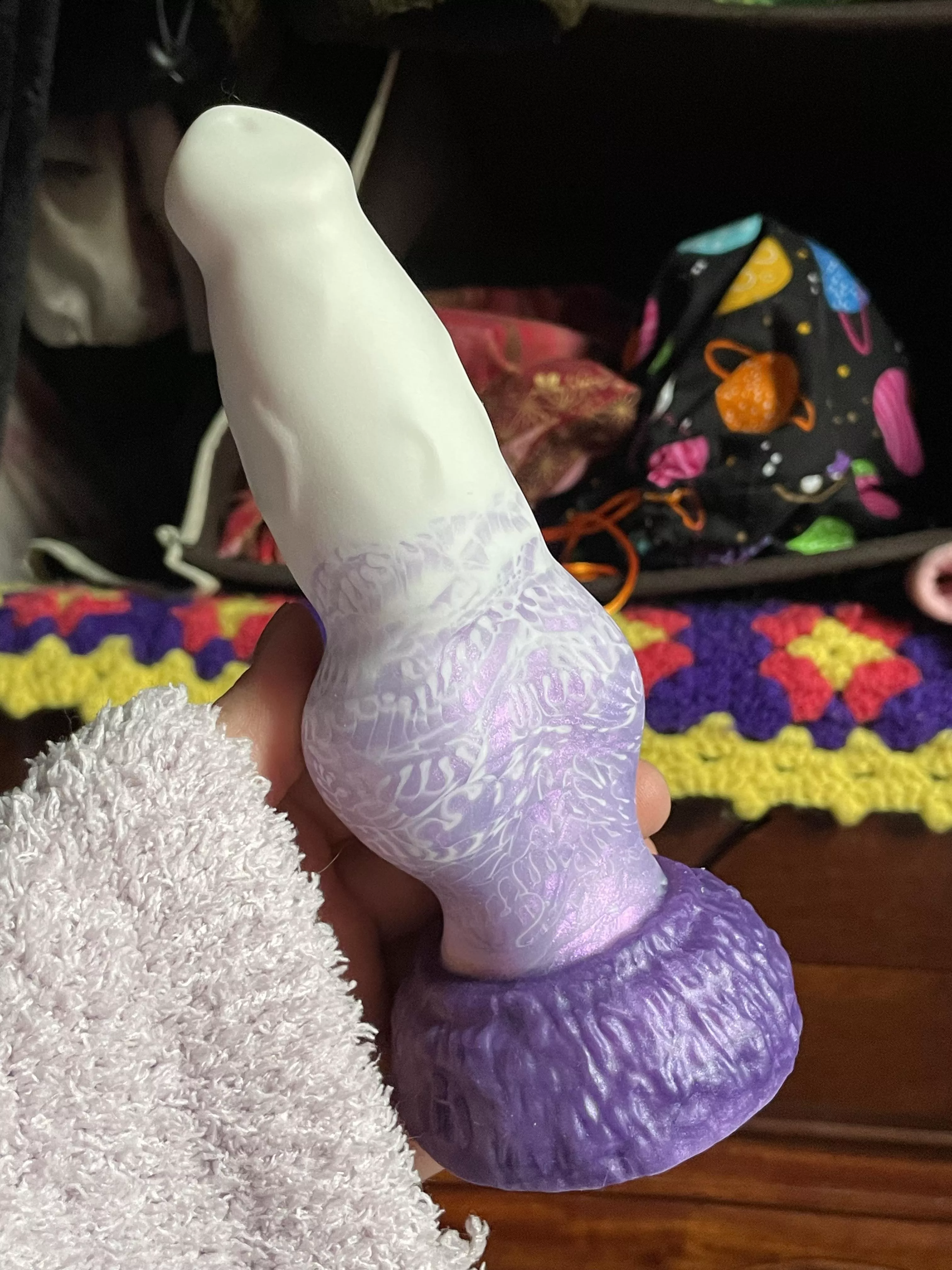 just one of my beautiful Direwolves from Wandering Bard Toys 💟 posted by tomoe-chan