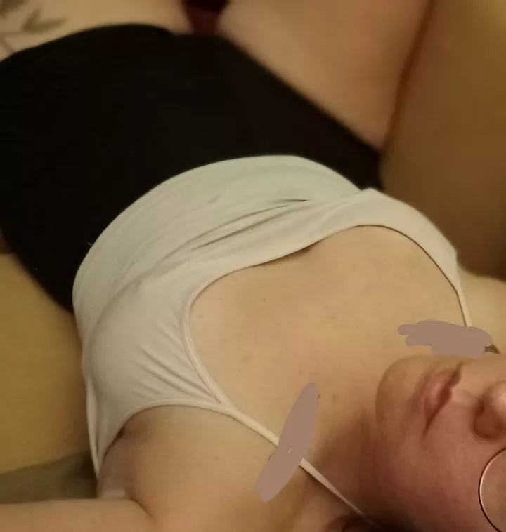 Love hanging around in camis posted by catsupbirthdaycake