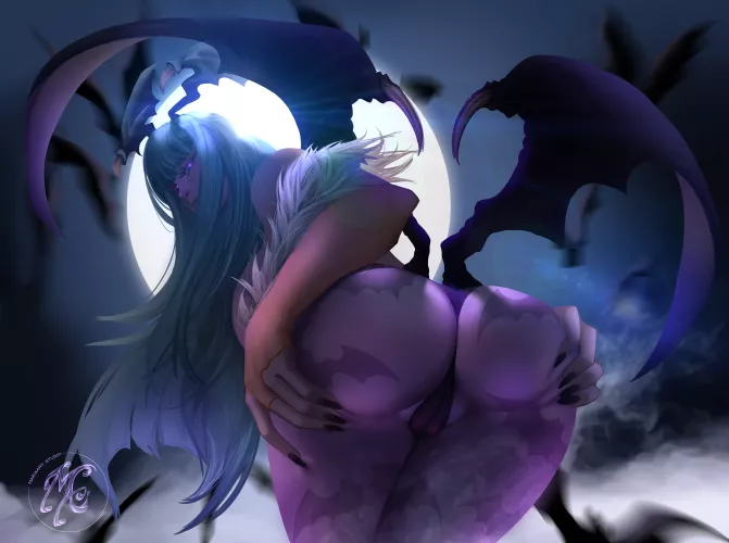 Morrigan Fanart by MariaartStudio