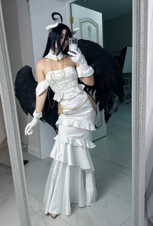 My Albedo cosplay! Do you like it?  by Jyu_San